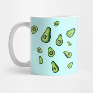 Avocado Pattern Mug